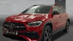 Rojo Usado 2021 Mercedes GLA250 AMG line SUV | 34.800 € (Precio justo)