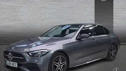 Usado Mercedes C220 AMG line 200 CV (147 kW) 2025 Gris selenita Berlina