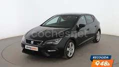Negro Usado 2019 Seat Leon FR Berlina | 15.199 € (Precio justo)