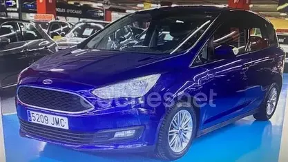 Käytetty Ford C-MAX Trend 125 HP (91 kW) 2016 Sininen Tila-auto