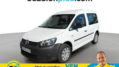 Käytetty VW Caddy 102 HP (75 kW) 2012 Valkoinen Tila-auto