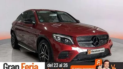 Rojo Usado 2017 Mercedes GLC350 SUV | 30.990 € (Precio justo)