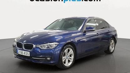 Usado BMW 318 150 CV (110 kW) 2018 Azul Berlina