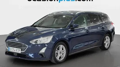 Usado Ford Focus Trend+ 120 CV (88 kW) 2019 Azul Monovolumen