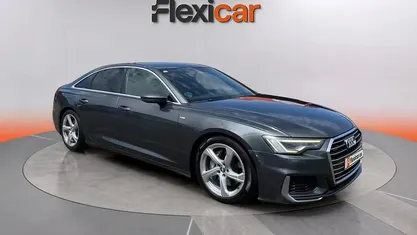 Usado Audi A6 S-Line 326 CV (239 kW) 2018 Gris Berlina