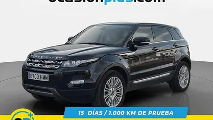 Negro Usado 2012 Land Rover Range Rover evoque Prestige SUV | 17.390 € (Precio justo)