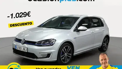 Usado VW Golf VII GTE 204 CV (150 kW) 2016 Gris Utilitario