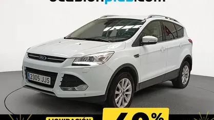 Blanco Usado 2015 Ford Kuga Titanium SUV | 11.019 € (Buen precio)