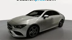Gris plata Usado 2021 Mercedes CLA200 AMG Berlina | 29.910 € (Buen precio)
