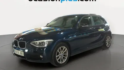 Usado BMW 116 116 CV (85 kW) 2014 Azul Utilitario