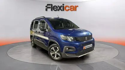 Usado Peugeot Rifter GT-line 131 CV (96 kW) 2019 Azul Monovolumen
