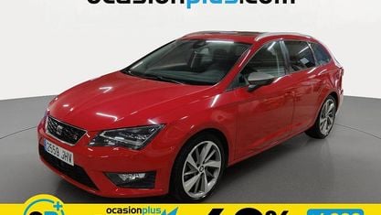 Brugt Seat Leon FR 180 HK (132 kW) 2015 Rød MPV