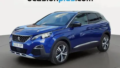 Usado Peugeot 3008 GT-line 131 CV (96 kW) 2017 Azul SUV