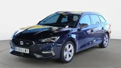 Azul Usado 2022 Seat Leon ST FR Familiar | 19.273 € (Buen precio)