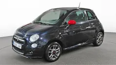 Negro Usado 2015 Fiat 500 Lounge Utilitario | 6790 € (Precio justo)