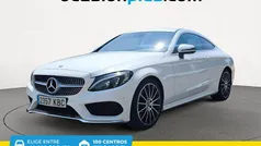 Blanco Usado 2017 Mercedes C220 AMG Coupe | 26.150 € (Precio justo)