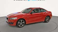 Rojo Usado 2015 BMW 220 Coupe | 18.490 € (Precio justo)