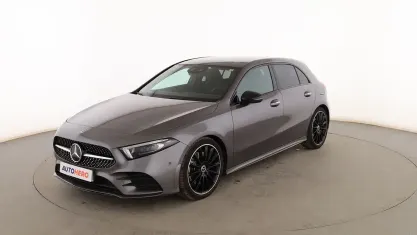 Usado Mercedes A250 AMG line 225 CV (165 kW) 2019 Gris Berlina
