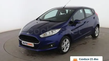 Azul Usado 2016 Ford Fiesta Trend Utilitario | 8399 € (Precio justo)