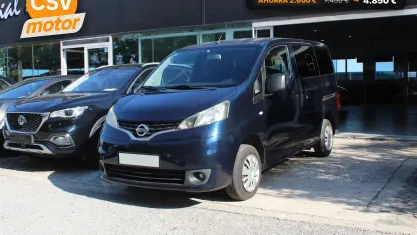 Usado Nissan NV200 Comfort 90 CV (66 kW) 2010 Azul Monovolumen