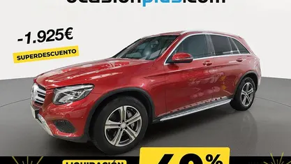 Rojo Usado 2016 Mercedes GLC250 AMG SUV | 24.065 € (Buen precio)