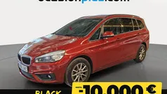 Rojo Usado 2015 BMW 218 Gran Tourer Monovolumen | 14.190 € (Precio justo)