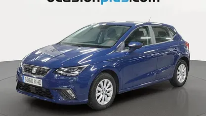 Usado Seat Ibiza Style 90 CV (66 kW) 2018 Azul Utilitario