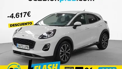 Usado Ford Puma Titanium 120 CV (88 kW) 2021 Blanco Recogida