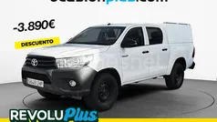 Blanco Usado 2020 Toyota HiLux Recogida | 29.400 € (Precio justo)
