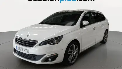 Usado Peugeot 308 SW Allure 150 CV (110 kW) 2014 Blanco Familiar