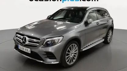 Usado Mercedes GLC250 AMG 204 CV (150 kW) 2018 Gris SUV