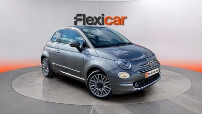 Używany Fiat 500 Lounge 69 KM (50 kW) 2017 Szary Sedan/Limuzyna