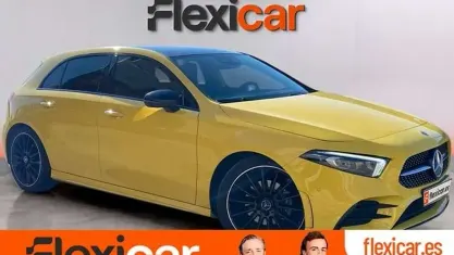 Usado Mercedes A200 150 CV (110 kW) 2021 Amarillo Berlina
