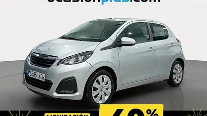 Gris plata Usado 2017 Peugeot 108 Active Utilitario | 7870 € (Precio justo)