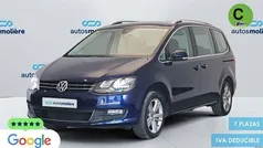 Azul Usado 2020 VW Sharan Advance Monovolumen | 21.890 € (Precio justo)