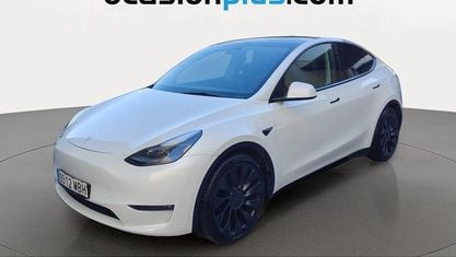Begagnad Tesla Model Y Performance 392 kW (534 HK) 2022 Vit SUV