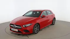 Rojo Usado 2019 Mercedes A200 AMG line Berlina | 25.399 € (Buen precio)