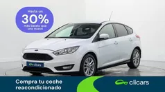 Blanco Usado 2016 Ford Focus Trend Berlina | 9690 € (Precio justo)