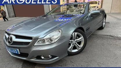 Usado Mercedes SL350 315 CV (231 kW) 2009 Gris / plata Descapotable