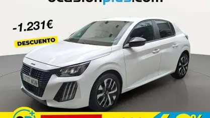 Usado Peugeot 208 Active 102 CV (75 kW) 2024 Blanco Utilitario