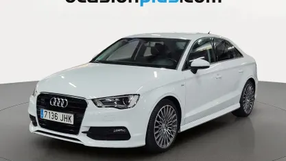 Usado Audi A3 S-Line 150 CV (110 kW) 2015 Blanco Berlina