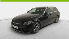 Usado 2021 Mercedes C220 AMG line Familiar | 33.900 € (Precio justo)