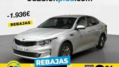 Gris plata Usado 2016 Kia Optima Berlina | 10.454 € (Precio justo)