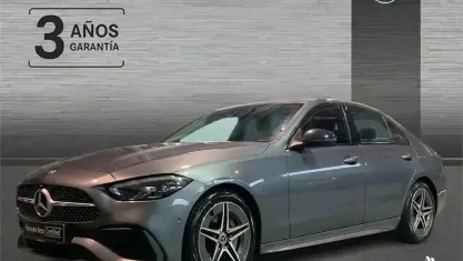 Usado Mercedes C200 AMG line 163 CV (119 kW) 2024 Azul sodalita Berlina