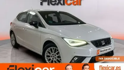 Usado Seat Ibiza FR 110 CV (80 kW) 2023 Blanco Utilitario