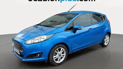Azul Usado 2015 Ford Fiesta Trend Utilitario | 7690 € (Precio justo)