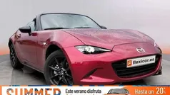 Rojo Usado 2023 Mazda MX5 Exclusive-Line Descapotable | 25.790 € (Precio justo)
