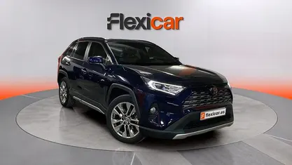 Usado Toyota RAV4 Hybrid Luxury 222 CV (163 kW) 2021 Azul SUV