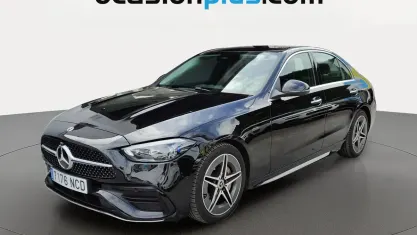 Usado Mercedes C200 AMG 204 CV (150 kW) 2025 Negro Berlina