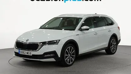 Occasion Skoda Octavia 150 PK (110 kW) 2023 Wit Stationwagen